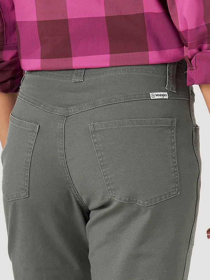 ATG By Wrangler Women's Canvas Pant in Dark Shadow