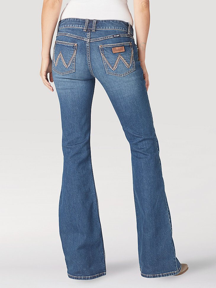 Women's Wrangler Retro Mae Flare Jean in Faith