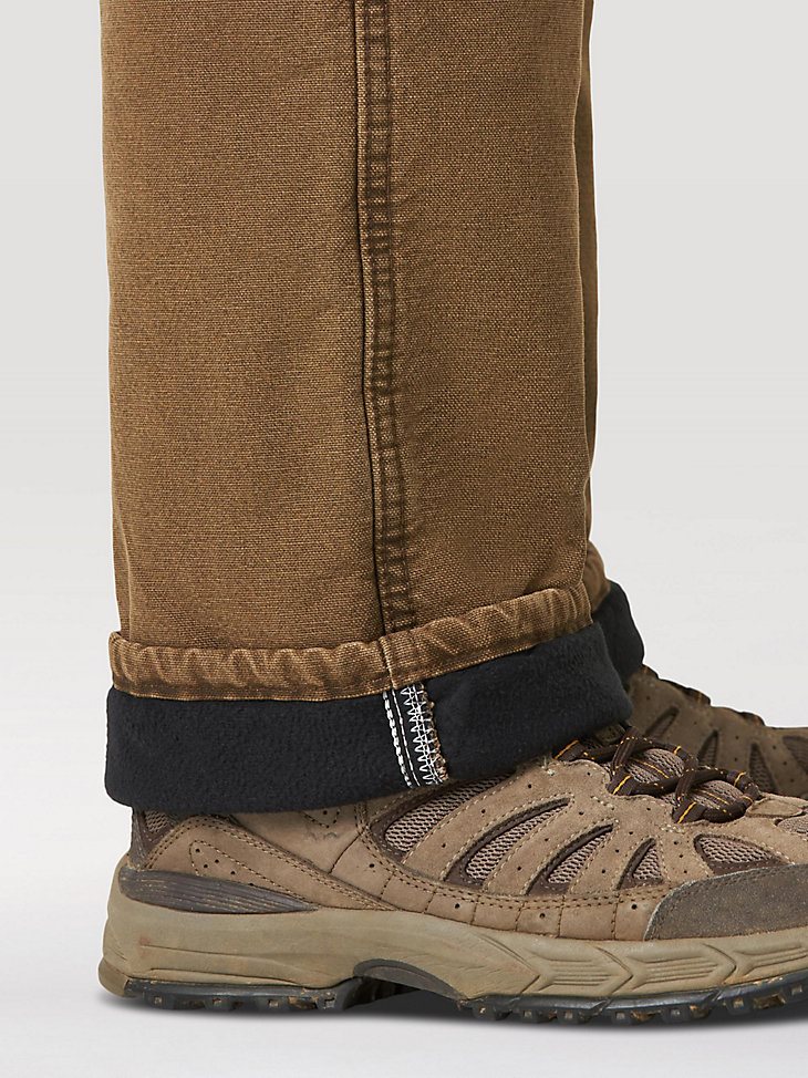 Wrangler Rugged Wear Thermal Jean in Night Brown