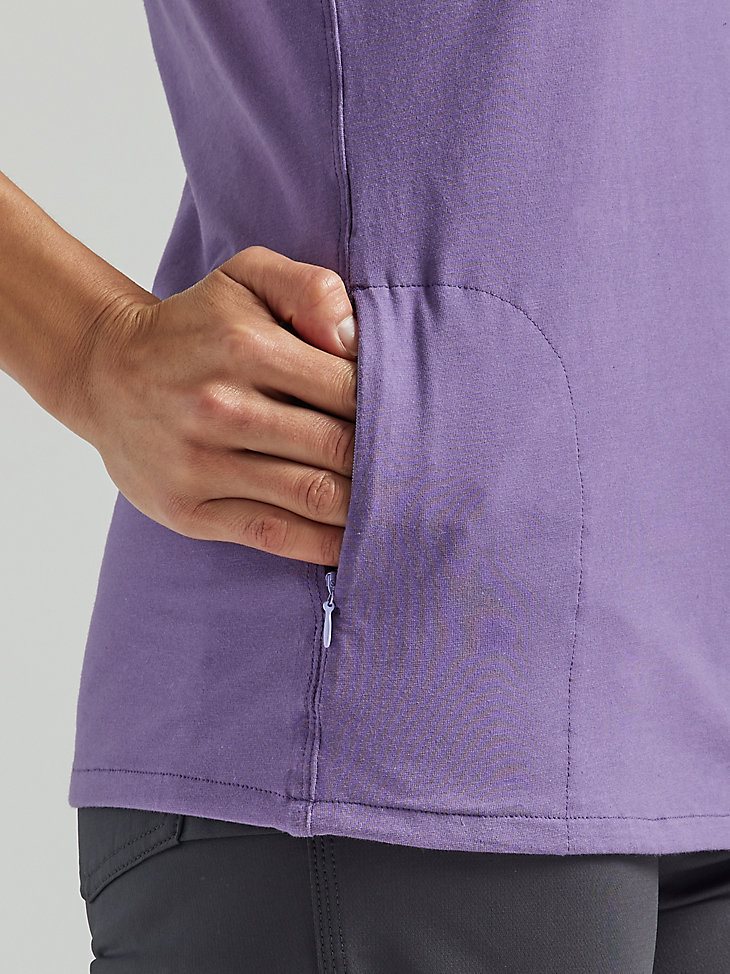Women's Wrangler RIGGS Workwear Performance Tank Top in Mulled Grape