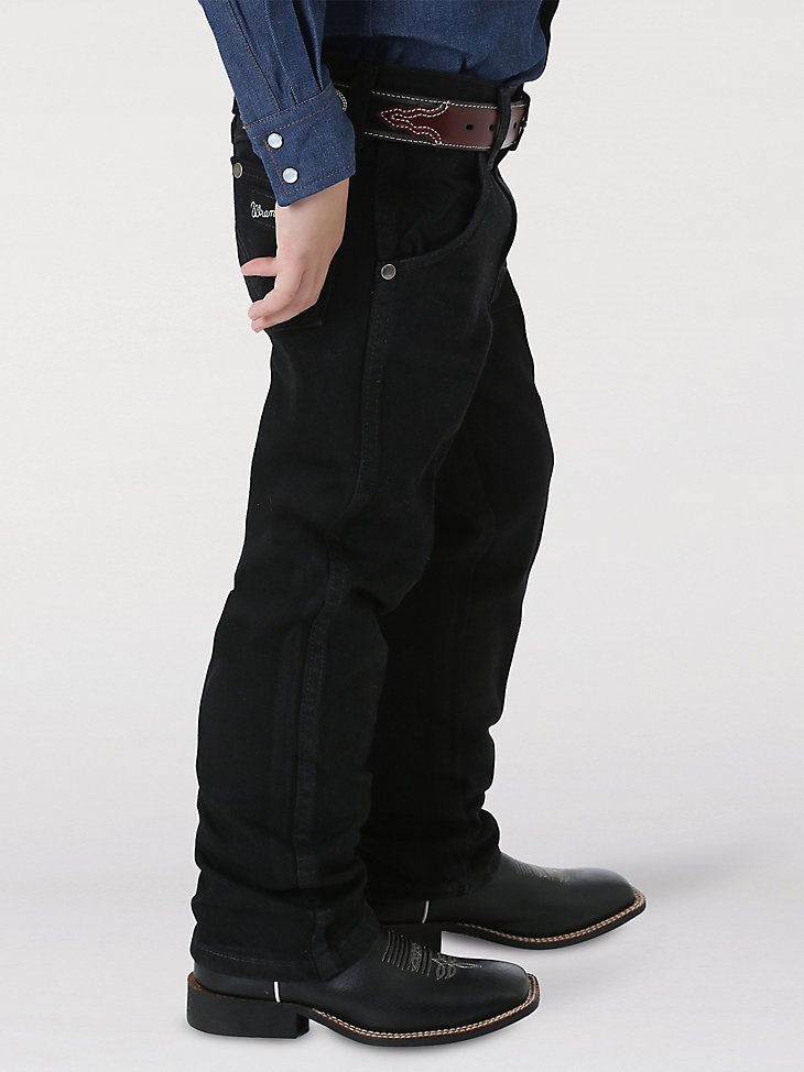 Little Boy's Silver Edition Jean (4-7) in Black