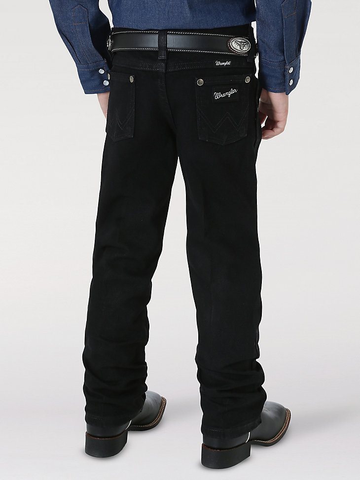 Little Boy's Silver Edition Jean (4-7) in Black