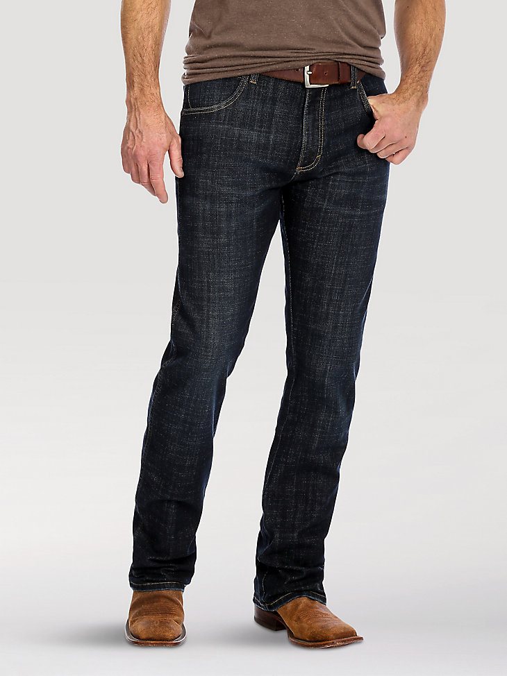 Men's Wrangler Retro Slim Fit Bootcut Jean in Dax