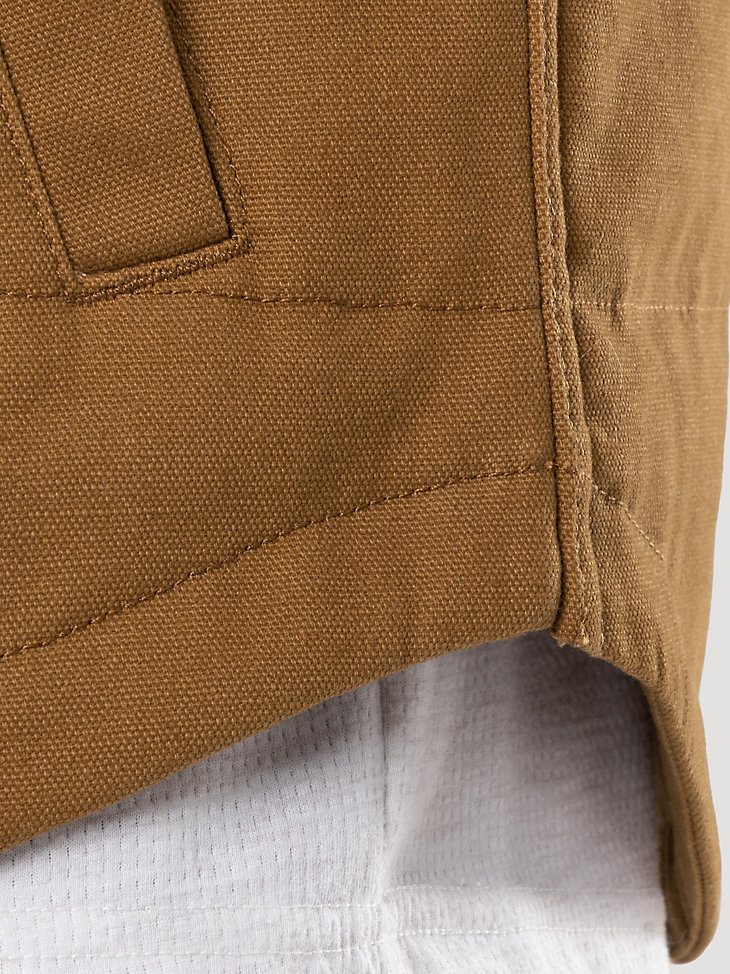 Men's Lined Workwear Duck Vest in Duck