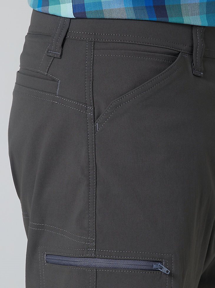 Men's Outdoor Performance Utility Short in Smoke