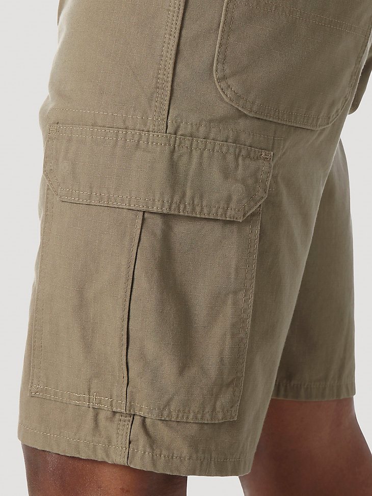 Wrangler RIGGS Workwear Ripstop Ranger Cargo Short in Bark