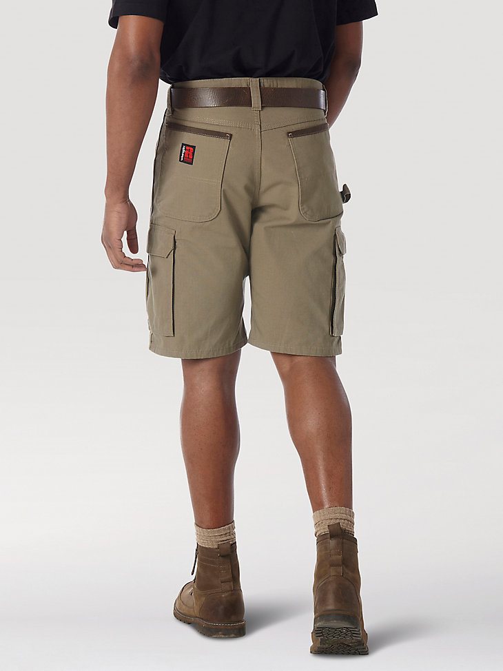 Wrangler RIGGS Workwear Ripstop Ranger Cargo Short in Bark