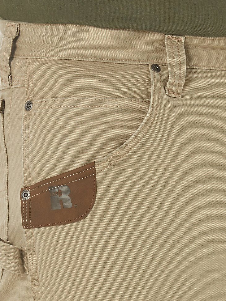 Wrangler RIGGS Workwear Stretch Ranger Cargo Short in Dark Khaki