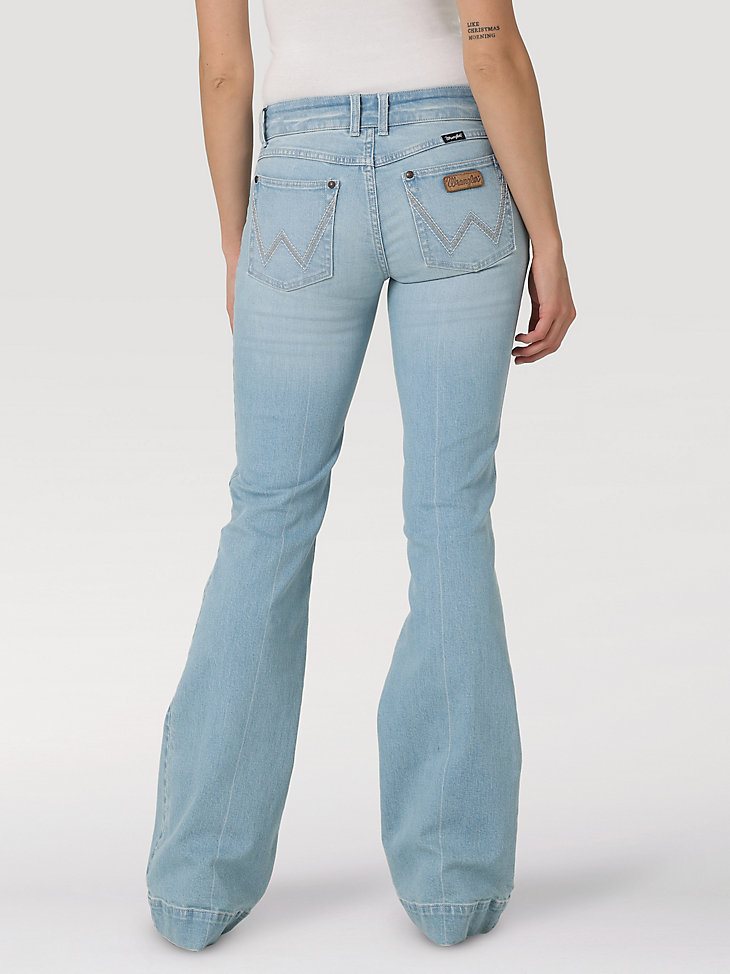 Women's Wrangler Retro Mae Wide Leg Trouser Jean in Elena