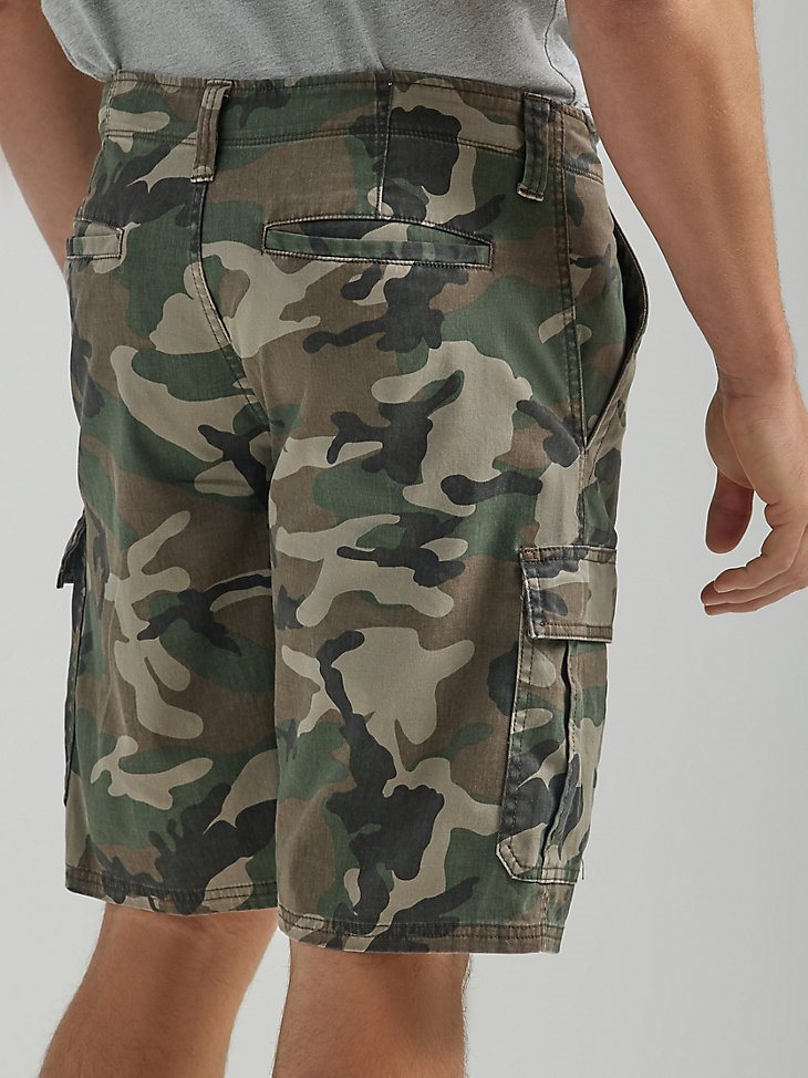 Men's Five Star Premium Cargo Short in Green Brown Camo
