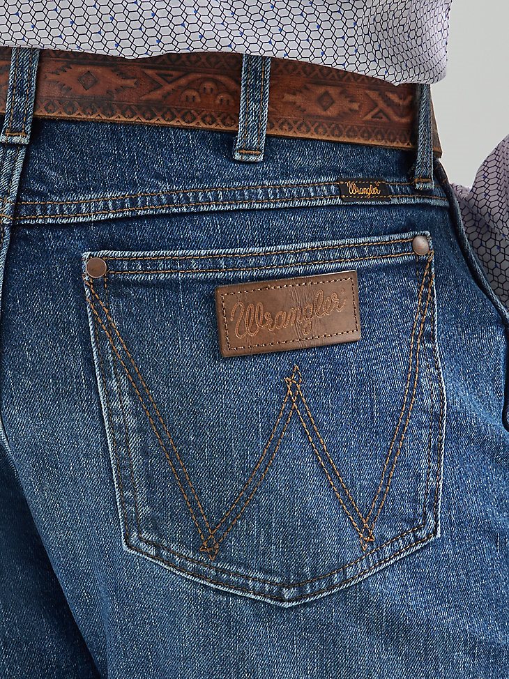 The Wrangler Retro Premium Jean: Men's Slim Boot in Wild West