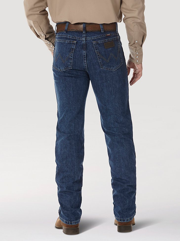 Men's Wrangler PBR Slim Fit Jean in Authentic Stone