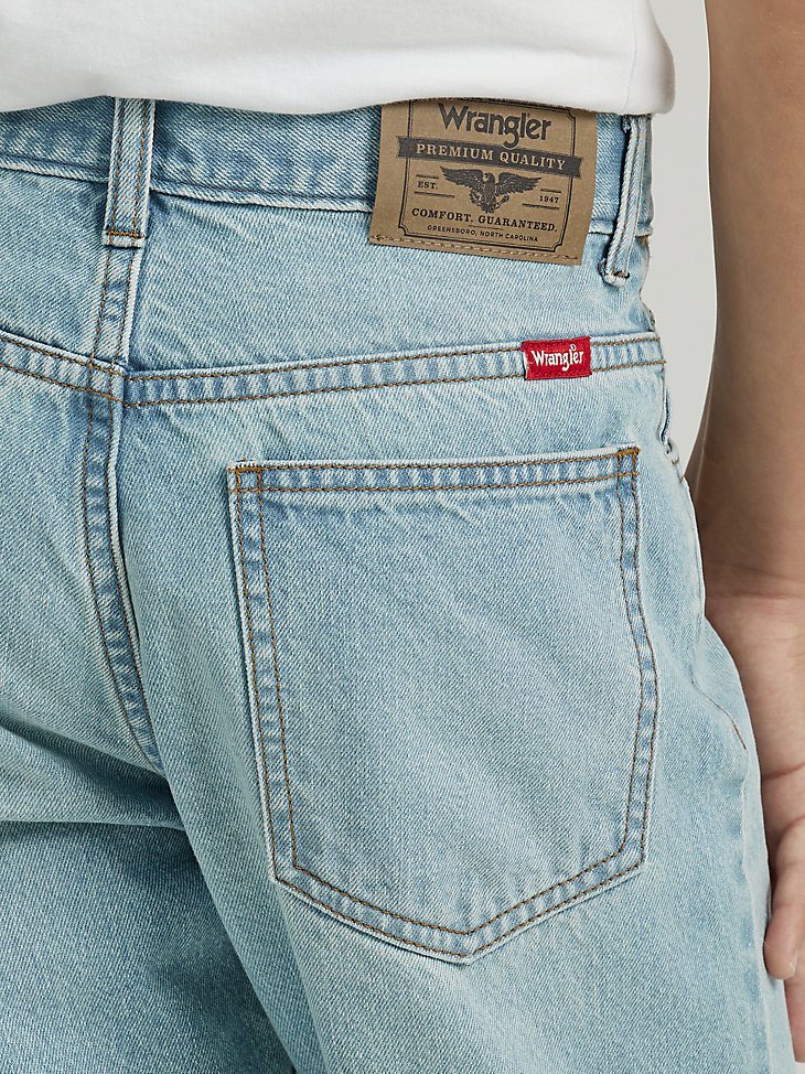 Boy's Relaxed Fit Tapered Jean (8-16) in Dusty Blue