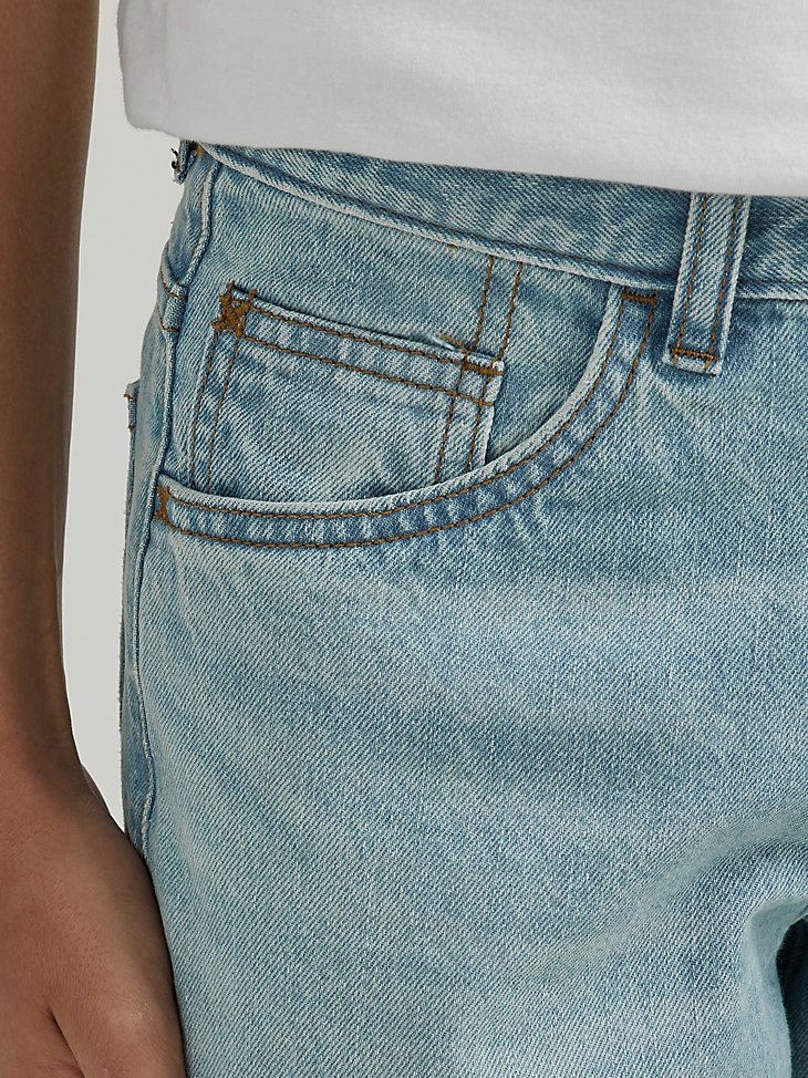 Boy's Relaxed Fit Tapered Jean (8-16) in Dusty Blue