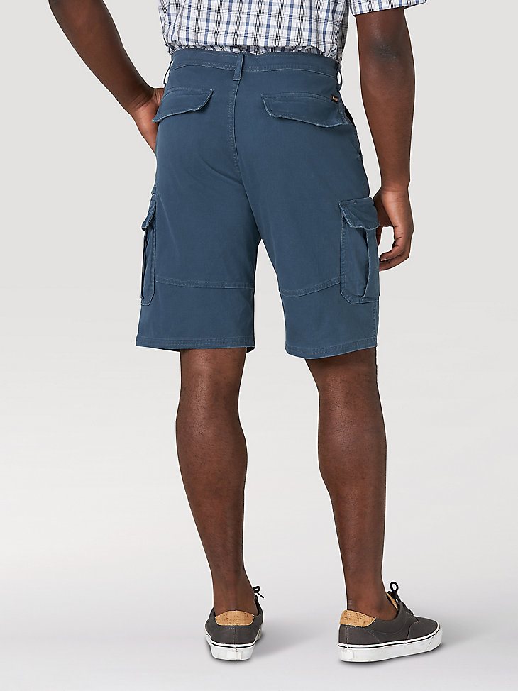 Men's Flex Twill Cargo Short in Midnight Navy