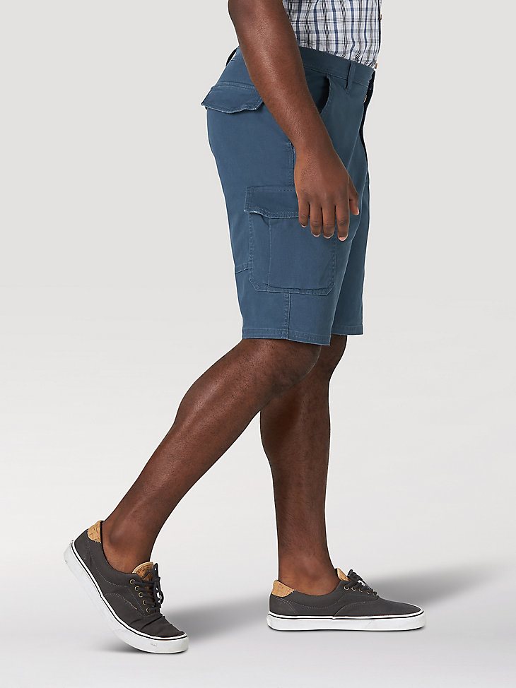 Men's Flex Twill Cargo Short in Midnight Navy