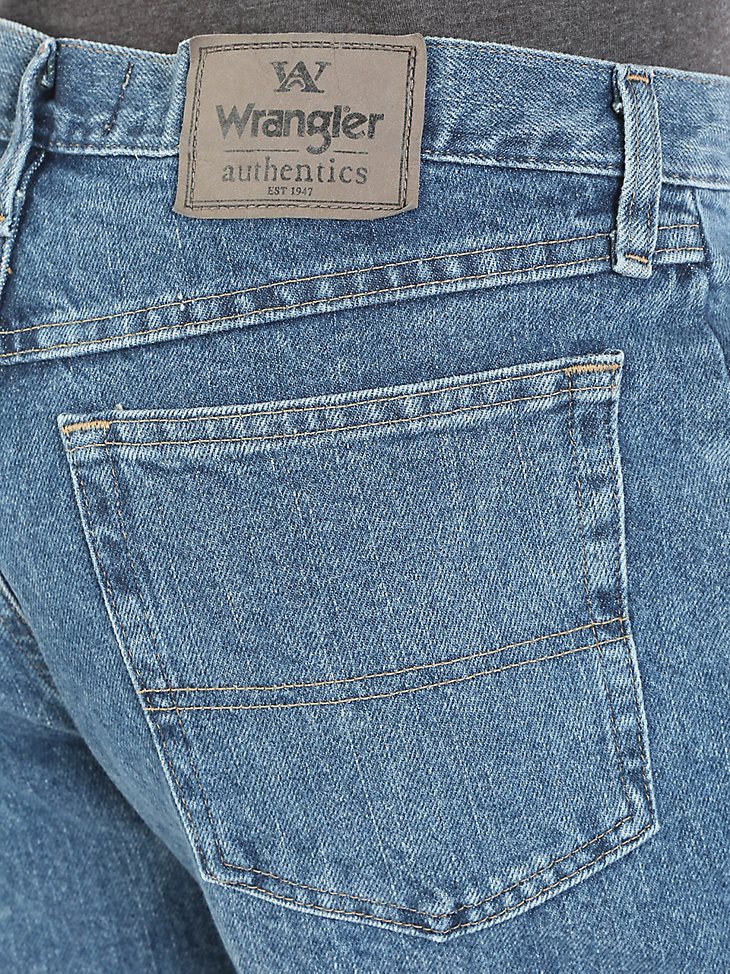 Men's Wrangler Authentics Relaxed Fit Cotton Jean in Vintage Stone
