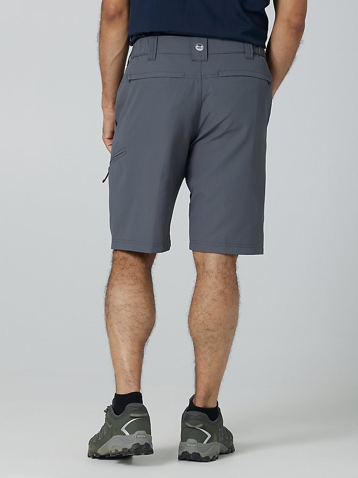 Men's Performance Elastic Waist Short in Iron Gate