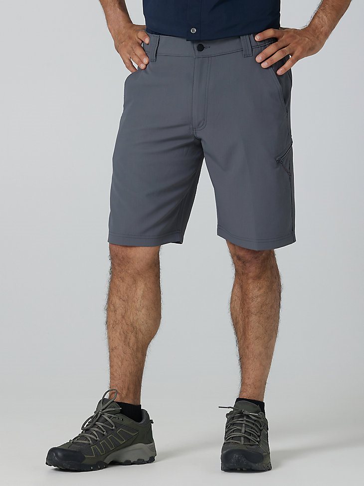 Men's Performance Elastic Waist Short in Iron Gate