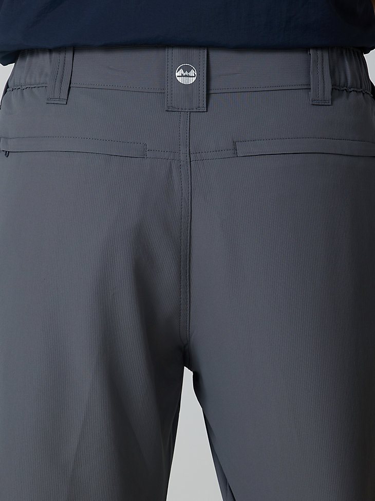 Men's Performance Elastic Waist Short in Iron Gate