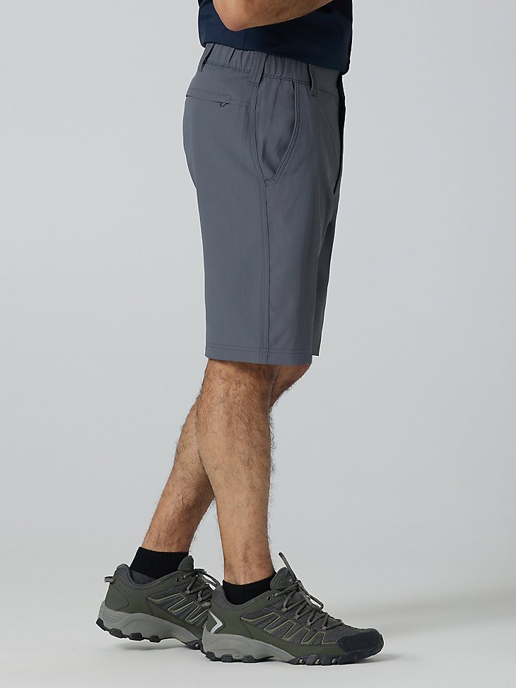 Men's Performance Elastic Waist Short in Iron Gate