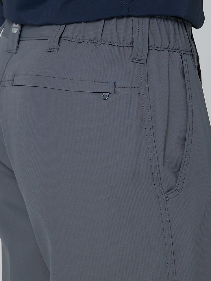 Men's Performance Elastic Waist Short in Iron Gate