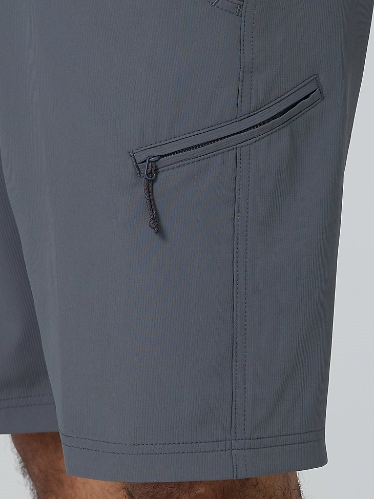 Men's Performance Elastic Waist Short in Iron Gate