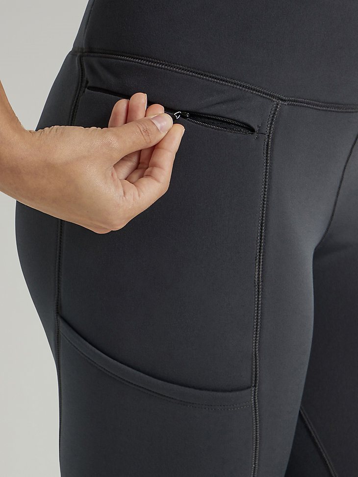 ATG by Wrangler Women's Alpine Legging in Black