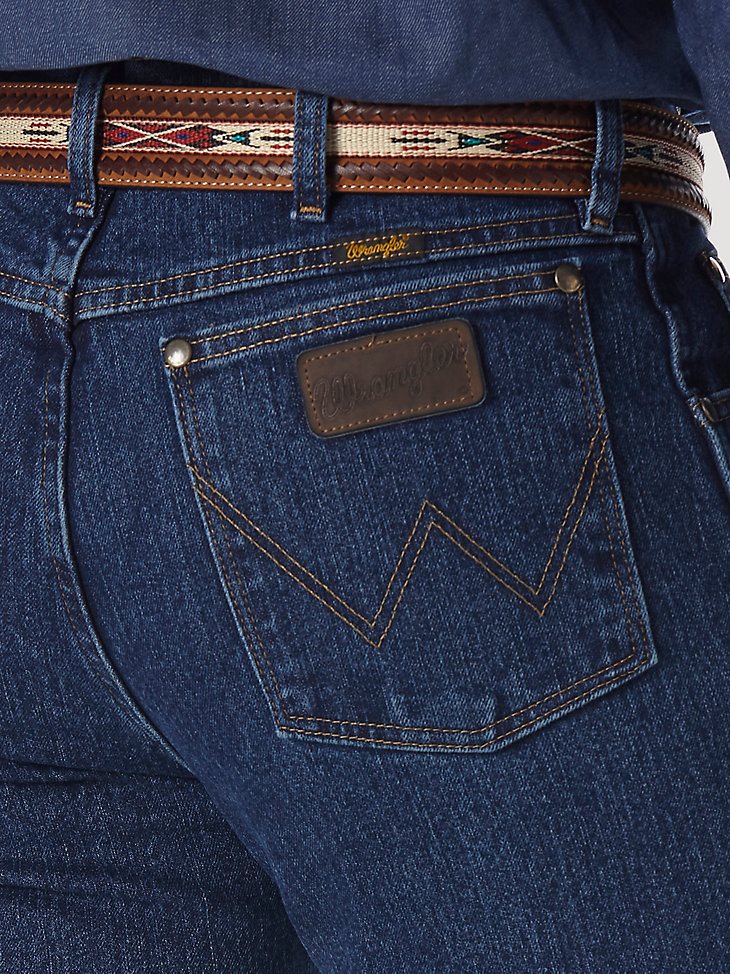 Premium Performance Advanced Comfort Cowboy Cut Regular Fit Jean in Mid Stone