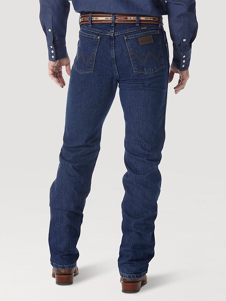 Premium Performance Advanced Comfort Cowboy Cut Regular Fit Jean in Mid Stone