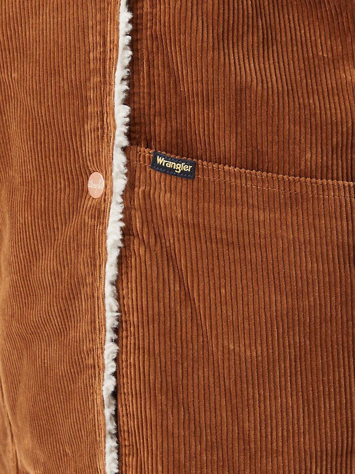 Women's Corduroy Ranch Coat in Bison