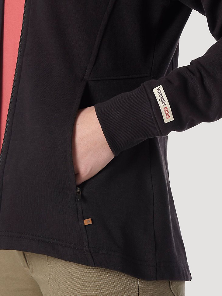 Women's Wrangler RIGGS Workwear Work Jacket in Black
