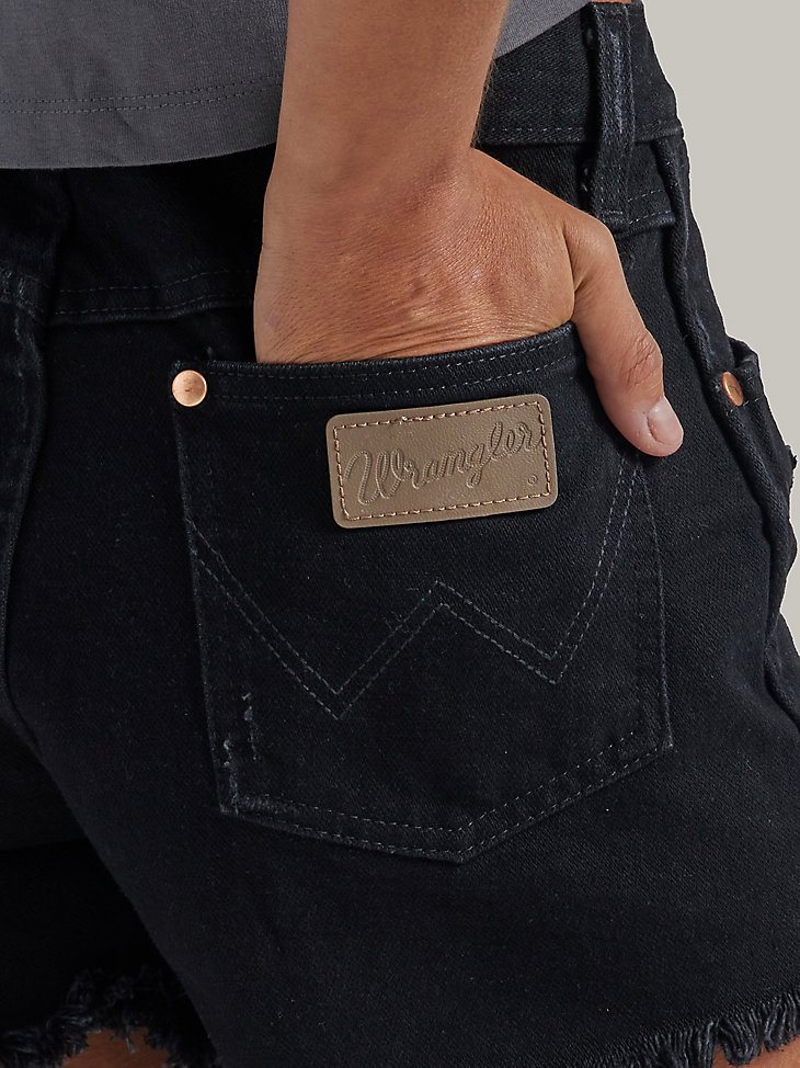 Women's Reworked Short in Shadow Black
