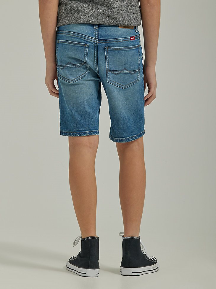 Boy's Wrangler Indigood Slim Fit Short (Husky) in Meadow