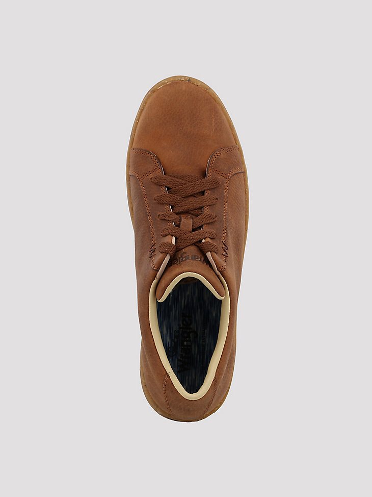 Men's Leather Sneaker in Brown