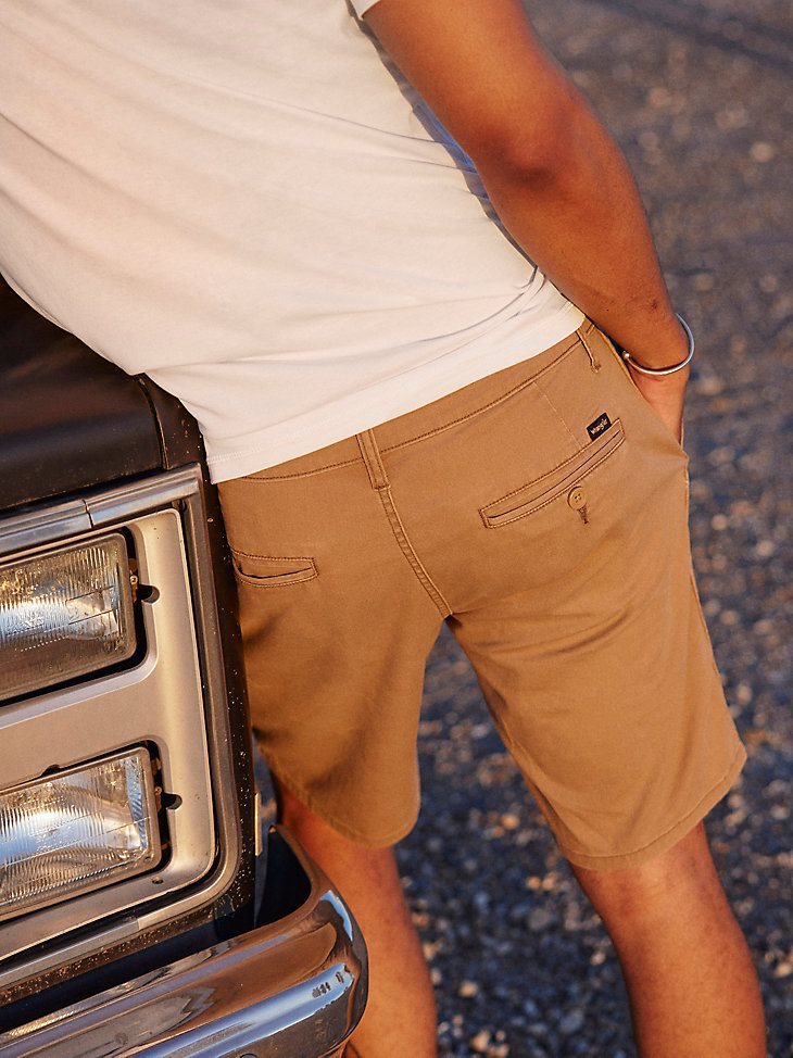 Men's Epic Soft Flat Front Short in Otter
