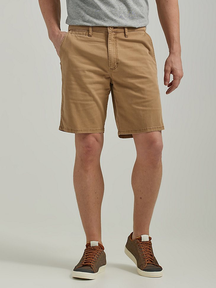 Men's Epic Soft Flat Front Short in Otter