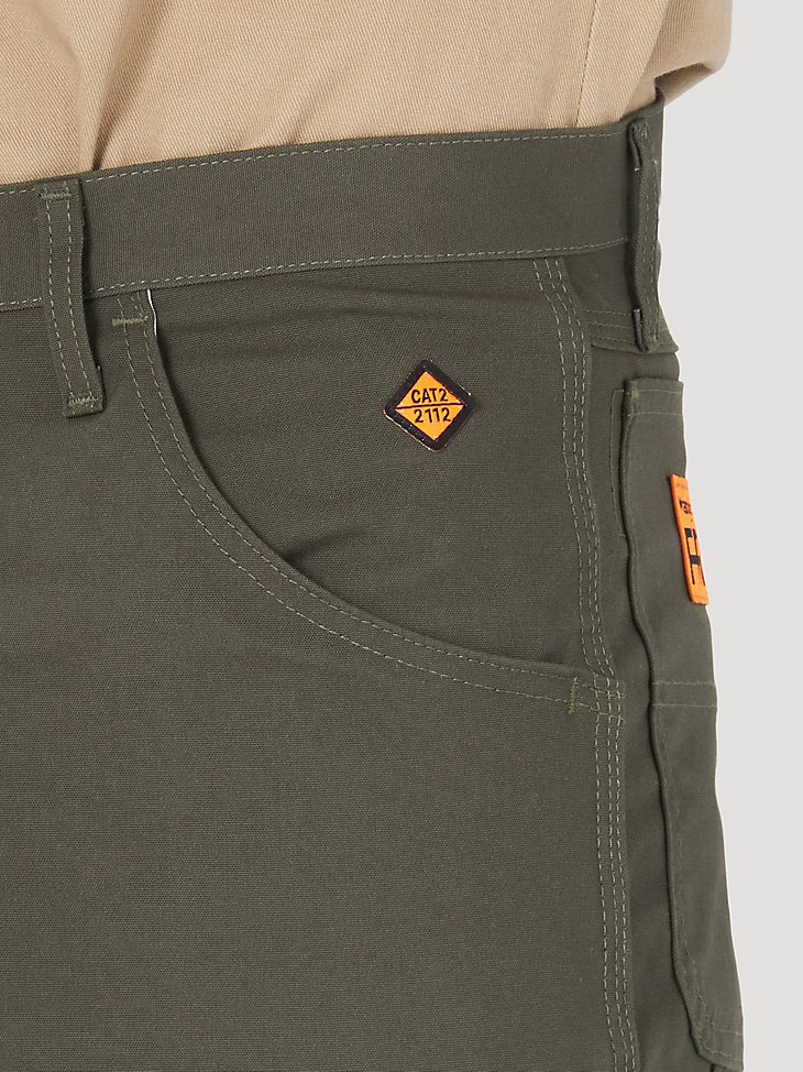 Wrangler RIGGS Workwear FR Flame Resistant Carpenter Pant in Loden