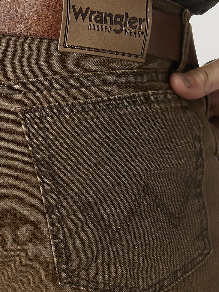 Wrangler Rugged Wear Thermal Jean in Night Brown