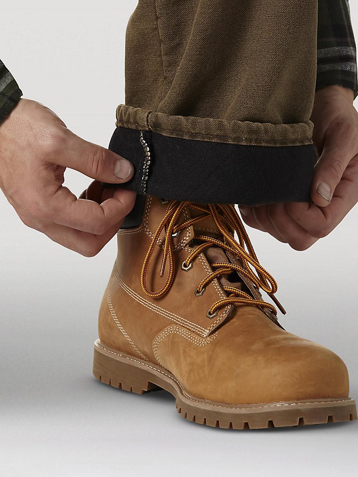 Wrangler Rugged Wear Thermal Jean in Night Brown