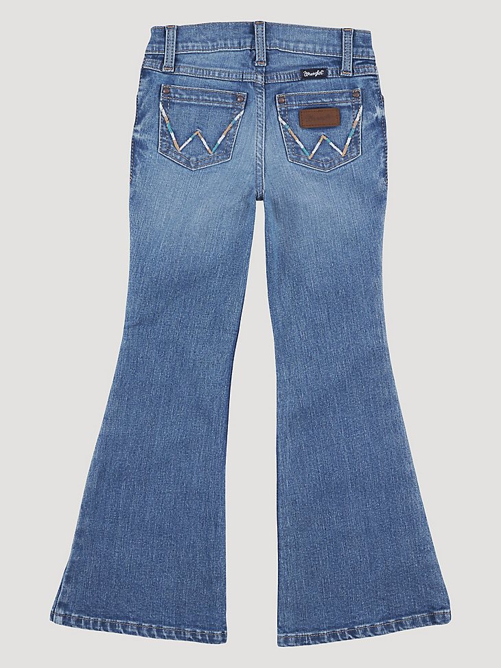 Girl's Wrangler Flare Jean in Etta