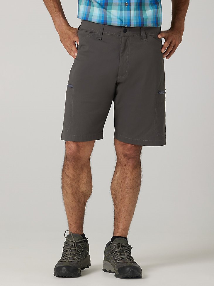 Men's Outdoor Performance Utility Short in Smoke