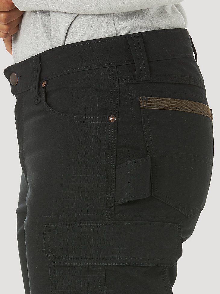 Women's Wrangler RIGGS Workwear Ripstop Ranger Cargo Pant in Black