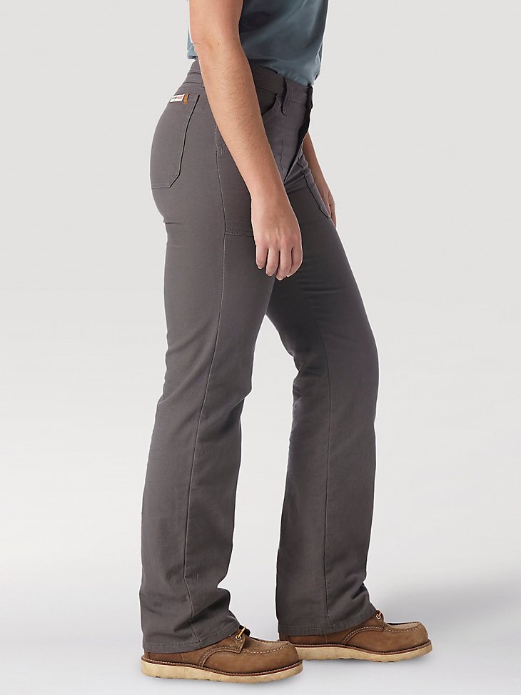 Women's Wrangler RIGGS Workwear Advanced Comfort Work Pant in Charcoal