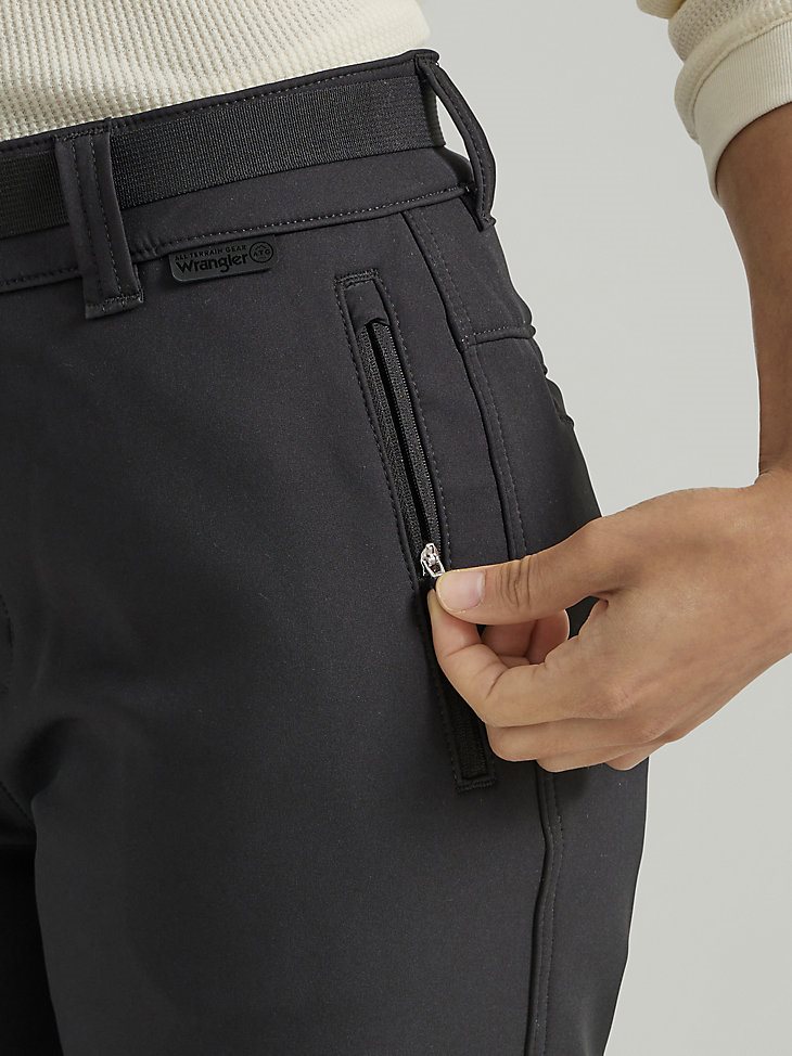 ATG by Wrangler Women's Destination Pant in Jet Black
