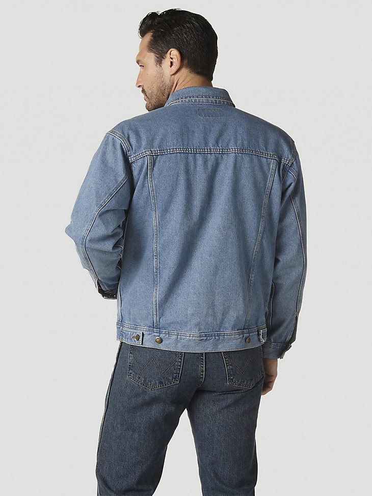 Wrangler Rugged Wear Denim Jacket in Vintage Indigo
