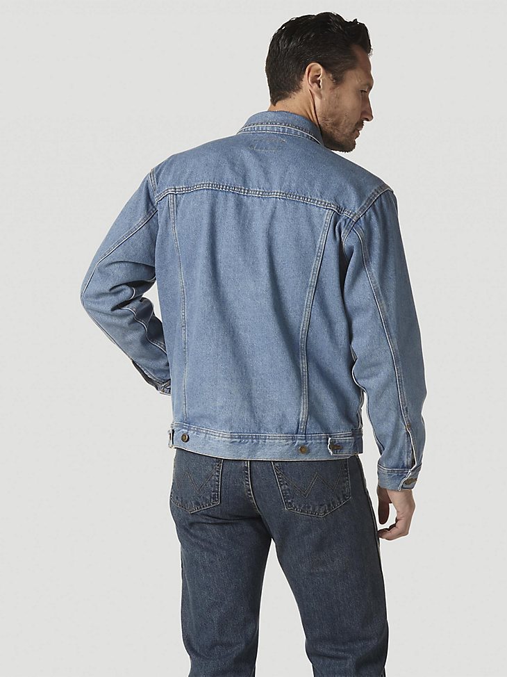 Wrangler Rugged Wear Denim Jacket in Vintage Indigo