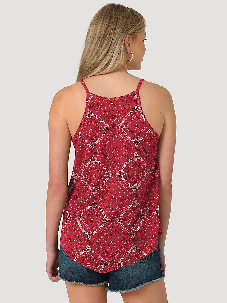 Women's Wrangler Collegiate Bandana Tank in University of Alabama