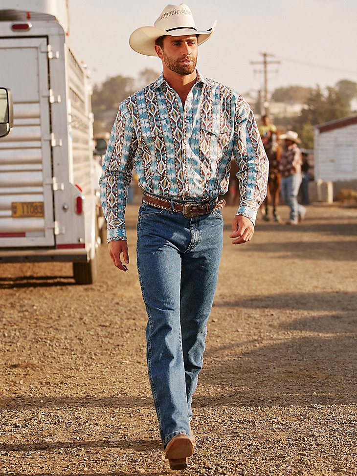 Wrangler Cowboy Cut Original Fit Jean in Stonewashed