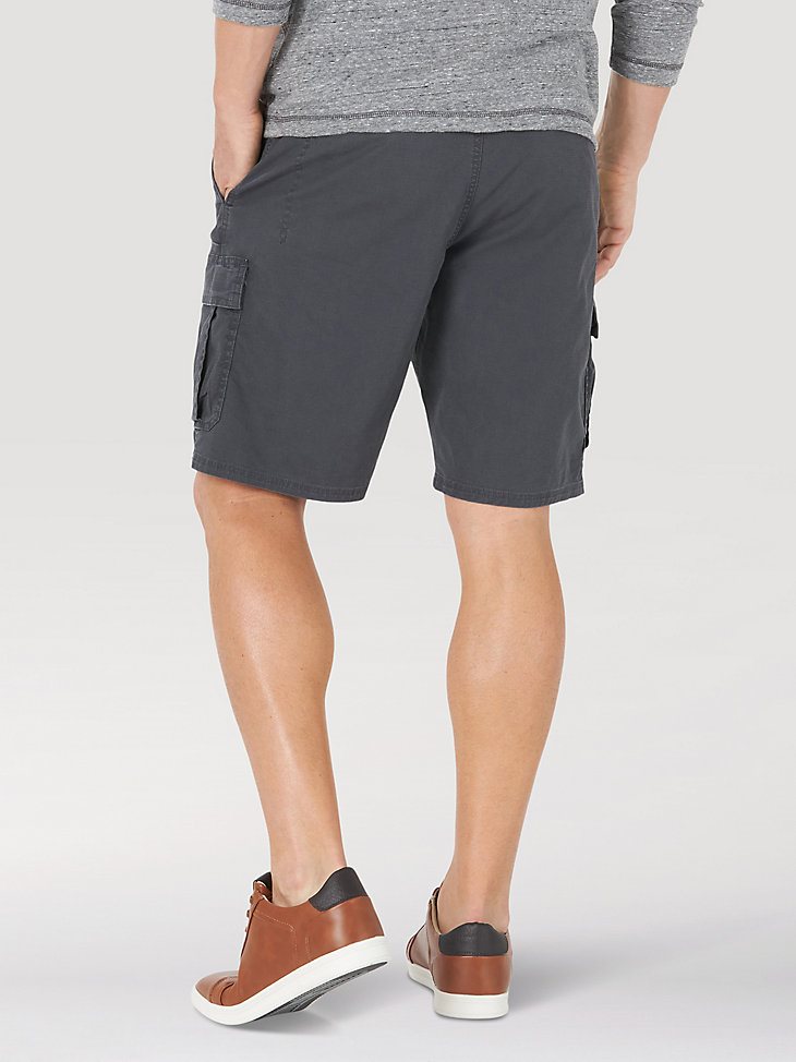 Men's Wrangler Authentics Stretch Cargo Short in Anthracite